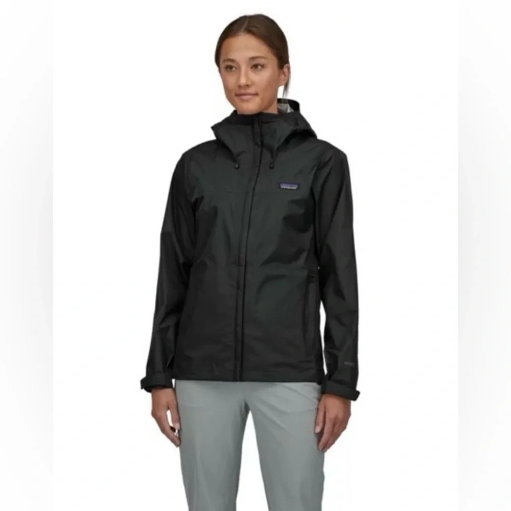 Patagonia Women's Torrentshell 3L Rain Jacket Black, Size XL - Picture 7 of 8
